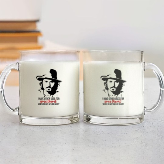 Discover I Have Other Uses For Your Throat Which Do Not Include Injury Glass Mugs, Johnny Depp Quotes Glass Mugs, Support Johnny Depp Glass Mugs, Johnny Depp Glass Mugs
