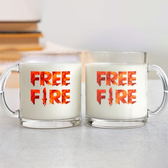 Discover Garena Free Fire Glass Mugs