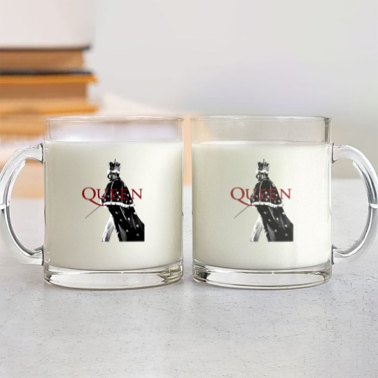 Discover Queen Freddie Mercury Live in Concert Glass Mugs