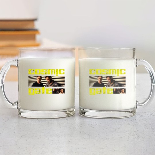 Discover cosmic gate trance dessign Glass Mugs