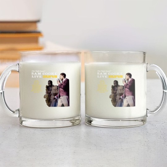 Discover Live at Harlem Square - Sam Cooke Glass Mugs