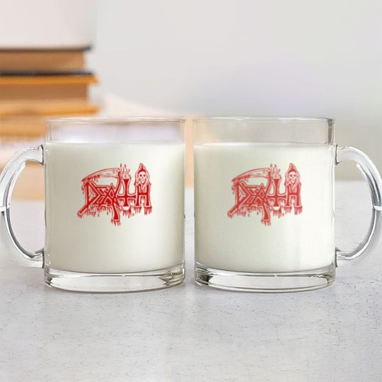 Discover Death Band Glass Mugs