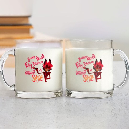 Discover Alastor  Hazbin hotel  Hazbin Hotel Glass Mugs