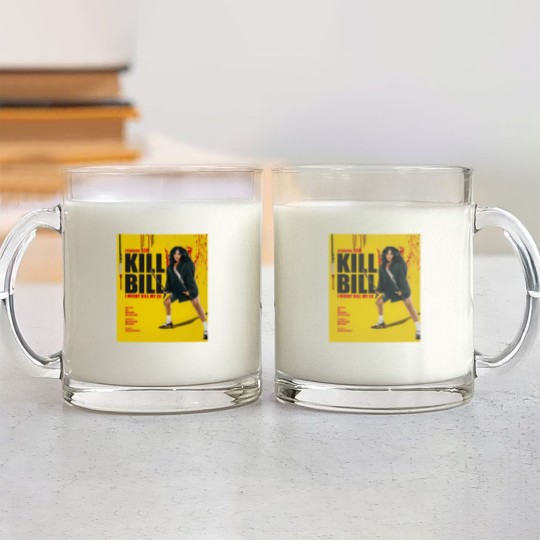 Discover Kill Bill Nobody Gets Me SOS Tour 2023 (36) Glass Mugs