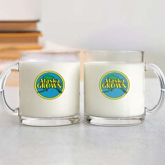 Discover Alaska Grown Glass Mugs