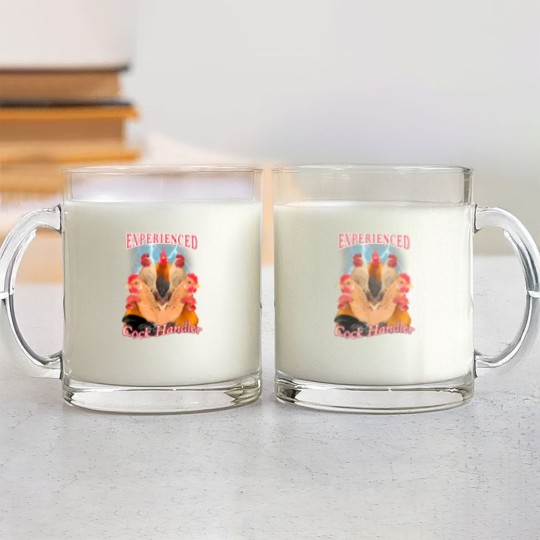 Discover experienced cock handler Glass Mugs
