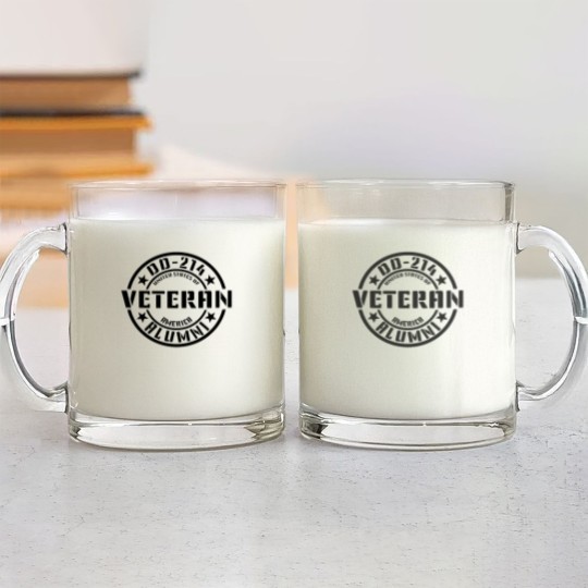 Discover DD214 Alumni Glass Mugs
