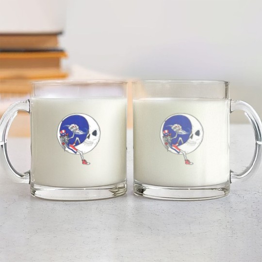 Discover grateful company dead, grateful music dead, grateful band dead, grateful skull dead, grateful jerry dead garcia, grateful retro dead, grateful art dead, grateful funny dead, grateful vintages dead, bear, logo, trendings, cute christmas, meme Glass Mugs