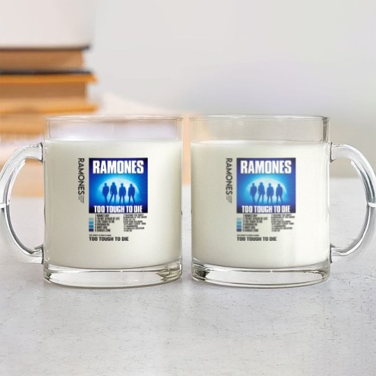 Discover Ramones Too Tough to Die Glass Mugs