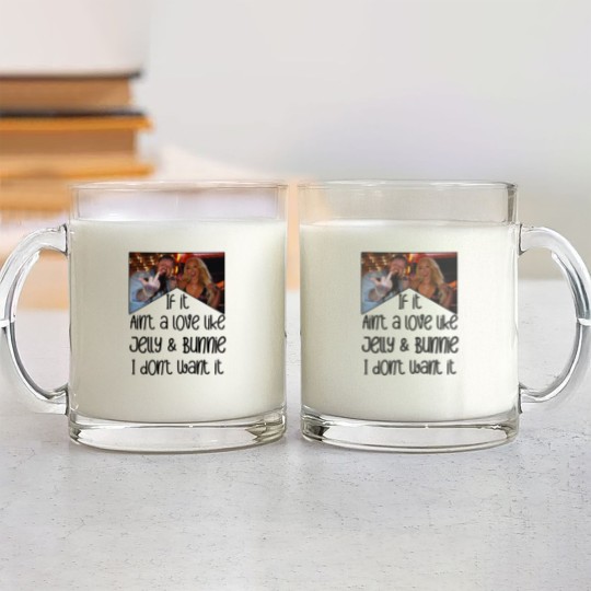Discover Love Like Bunnie And Jellyroll Glass Mugs jelly roll Glass Mugs bunnie Glass Mugs