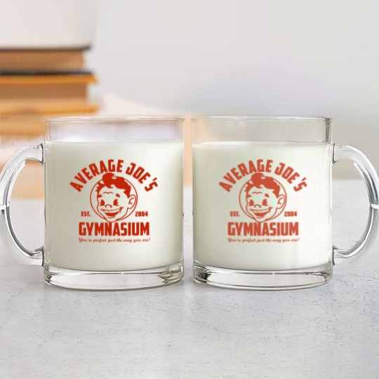 Discover Dodgeball Average Joes Gymnasium - Average Joes - Glass Mugs