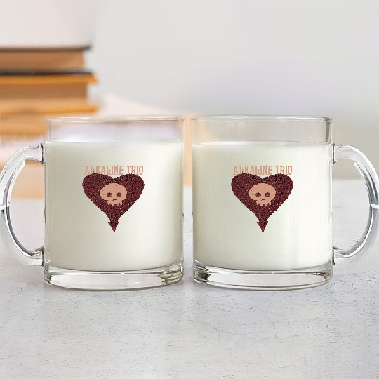 Discover alkaline trio, alkaline ,trio, alkalinetrio, alkaline trio band Glass Mugs
