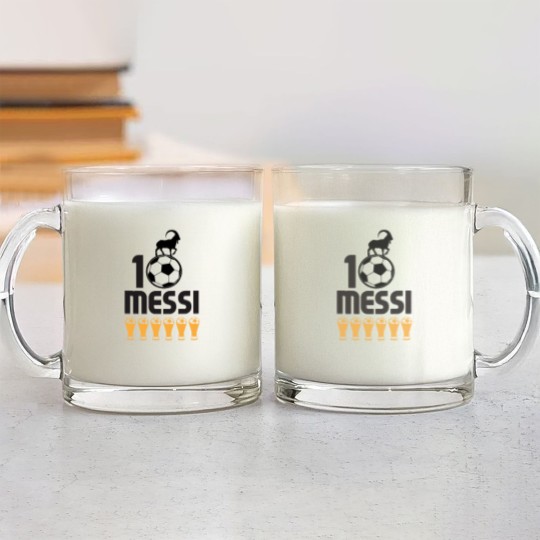 Discover Messi - Messi - Glass Mugs