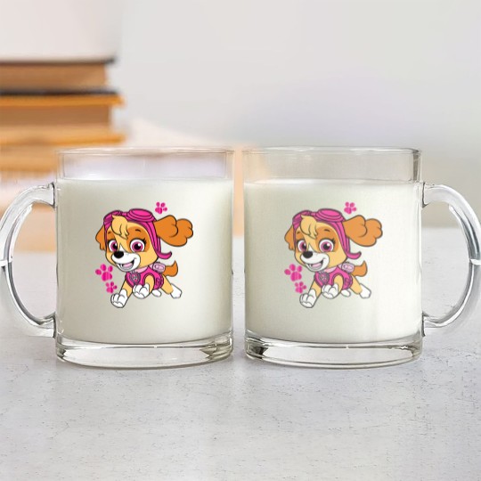 Discover Paw Patrol Skye Glass Mugs