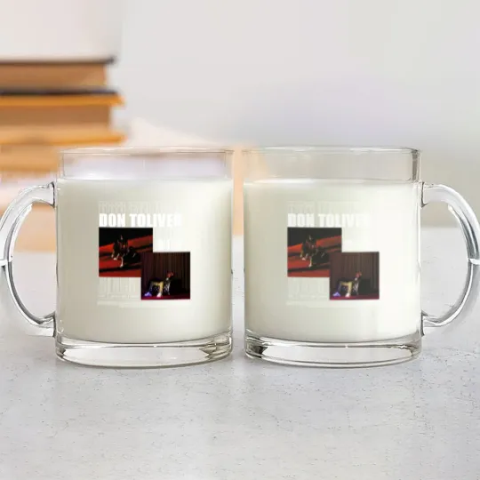 Discover Vintage Bootleg Inspired Glass Mugs, Graphic Unisex Glass Mugs, Don Toliver Vintage Glass Mugs