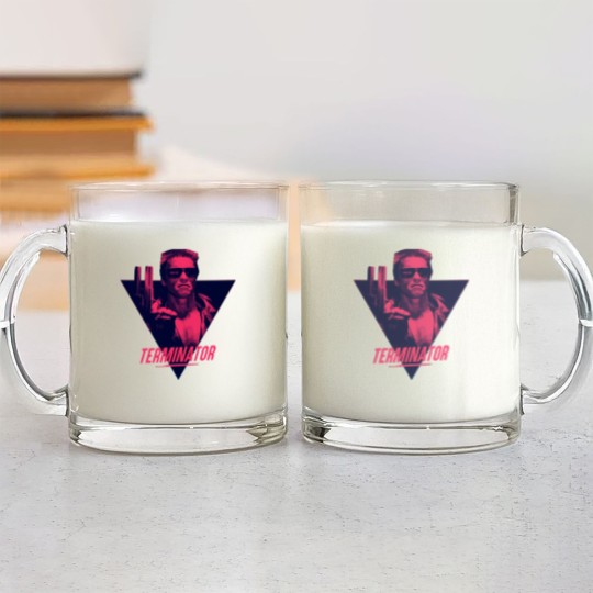 Discover Terminator 80s - Terminator - Glass Mugs