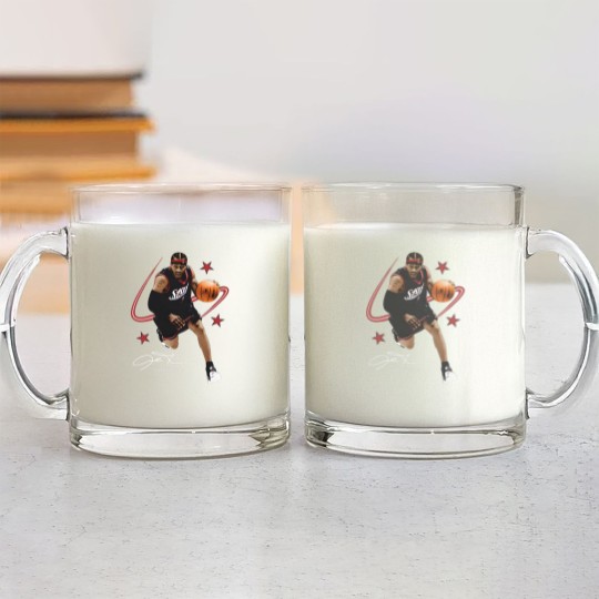 Discover ALLEN IVERSON Glass Mugs, Rare The Answer Rap Glass Mugs Vintage Glass Mugs