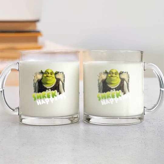 Discover Sexy Shrek  shrek meme face  shrek wazowski  Essential Glass Mugs