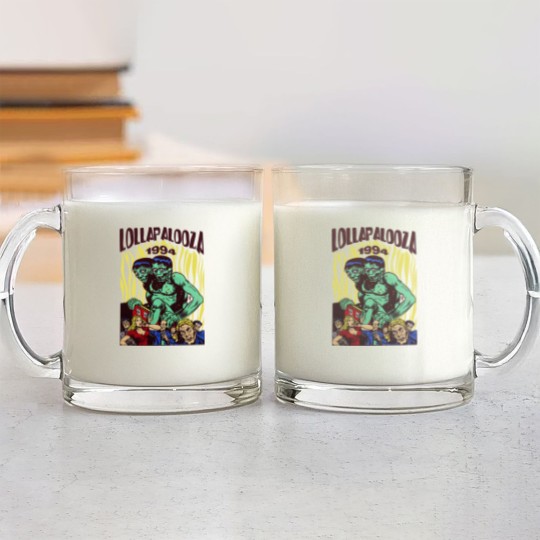 Discover Vintage 1994 Lollapalooza Tour Glass Mugs