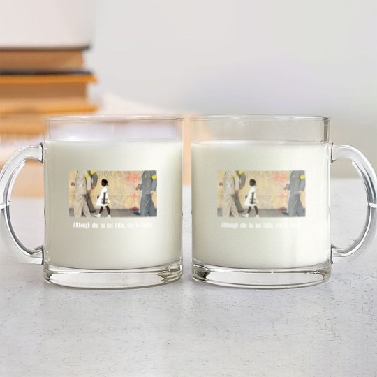 Discover Ruby Bridges Black History Month Glass Mugs, Civil Rights Glass Mugs