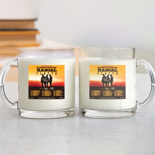 Discover Rascal Flatts Anniversary Life is a Highway Glass Mugs