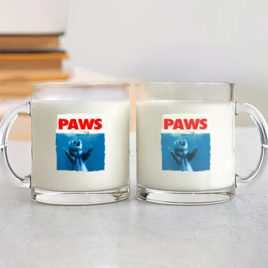 Discover Paws Ferret Funny Ferret Lover Glass Mugs