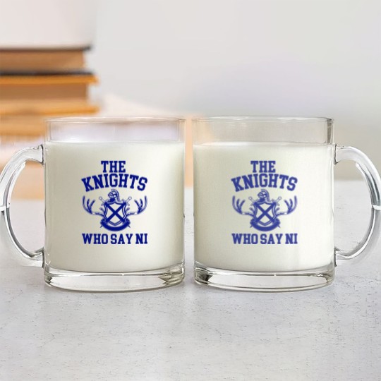 Discover The Knights Who Say Ni Monty Python The Holy Grail Glass Mugs