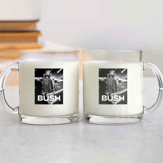 Discover BUSH ROCK BAND Tour - Bush Fan Edition - Nostalgic 90s Glass Mugs