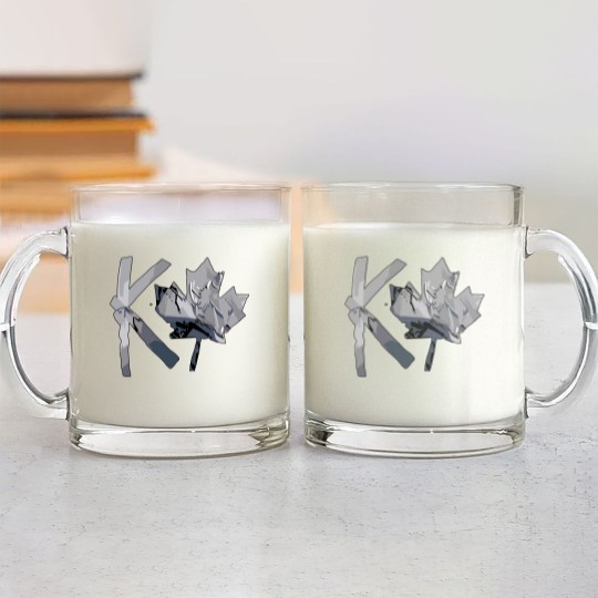 Discover Wrestling Entertainment Kevin Owens K Canada Maple Leaf Glass Mugs