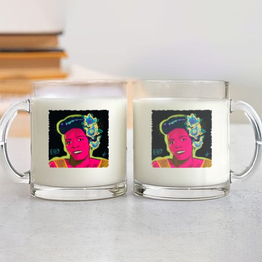 Discover Billie - Billie Holiday - Glass Mugs