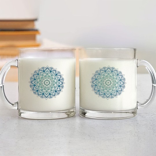 Discover Subtle Anti Trump Fascist FDT Mandala Political Glass Mugs