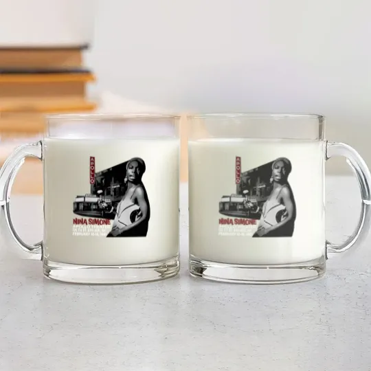 Discover Nina Simone, Gorgeous Apollo Theater Glass Mugs