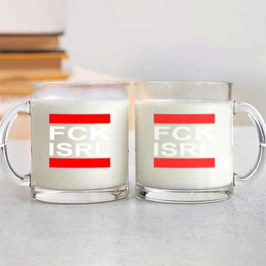 Discover Fck Isrl - Free Palestine - Boycott Israel dance Glass Mugs