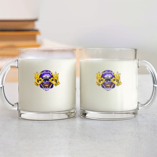 Discover Justin Jefferson Vikings Football  Minnesota Football Gift Fan Glass Mugs S-3XL