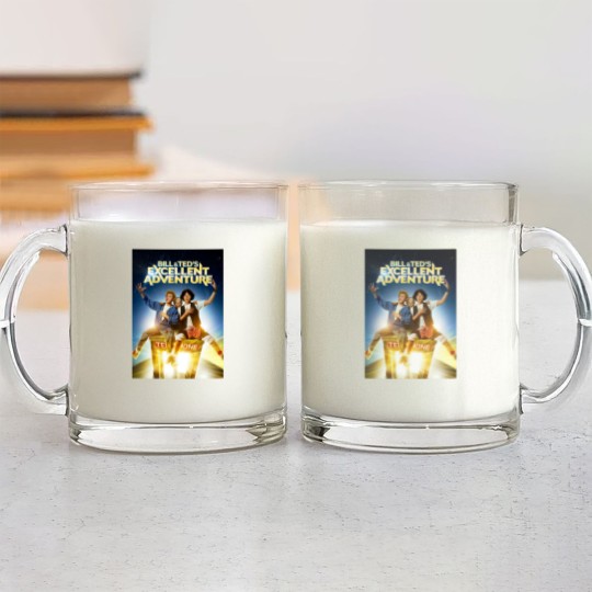 Discover Bill and Ted's Excellent Adventure Glass Mugs