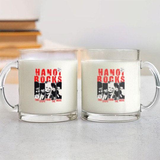 Discover Hanoi Rocks Two Steps Women's Glass Mugs