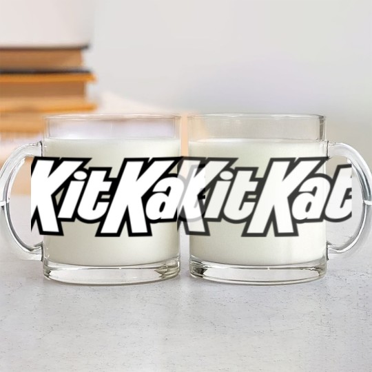 Discover Kit Kat Chocolate Candy Food Cool Worn Funny Glass Mugs