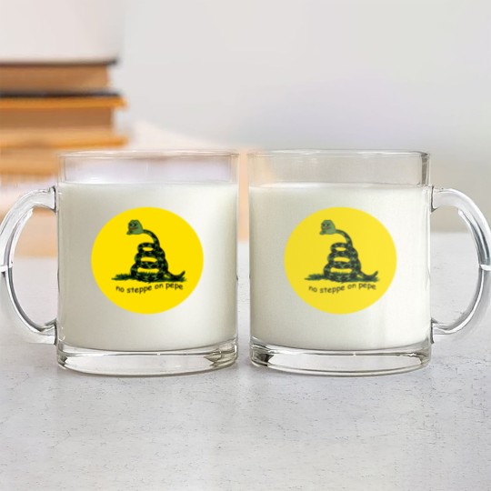 Discover No steppe on Pepe No step on snek memes HD HIGH QUALITY ONLINE STORE Glass Mugs