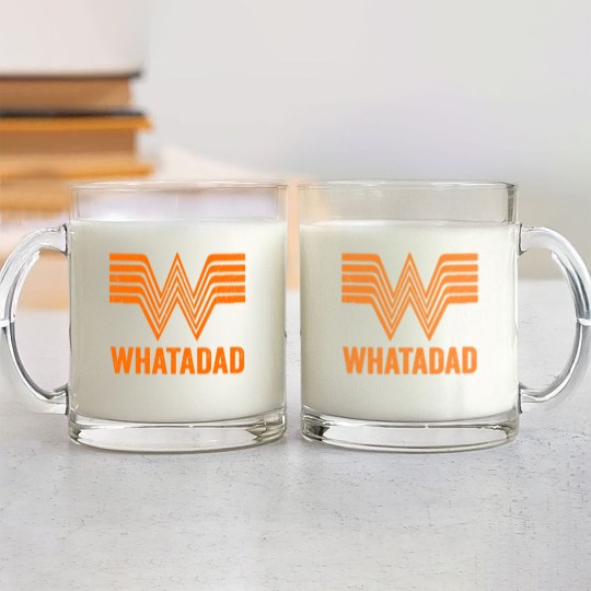 Discover Whatadad Funny Whataburger Lover Texas Gift | Active Glass Mugs
