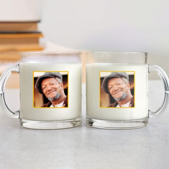 Discover Redd Foxx Glass Mugs (NWT) *Pick your size and color* Red Fox