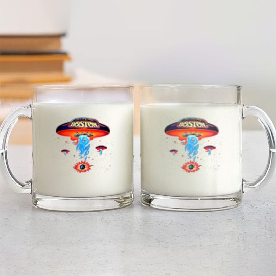 Discover Boston Band Glass Mugs Spaceship Rock Band Glass Mugs