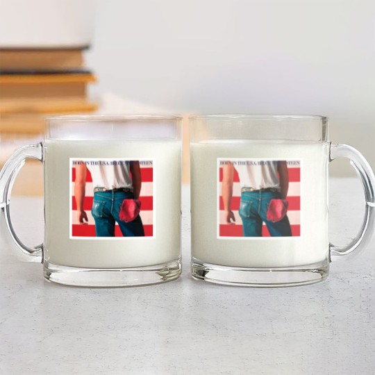 Discover Bruce Springsteen Glass Mugs - Born in the USA Glass Mugs