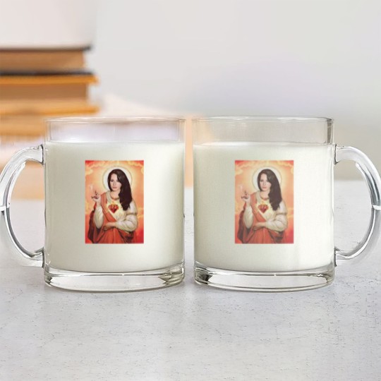Discover Saint Lana del rey Glass Mugs