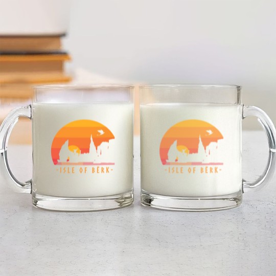 Discover Isle of Berk  - How To Train Your Dragon - Glass Mugs