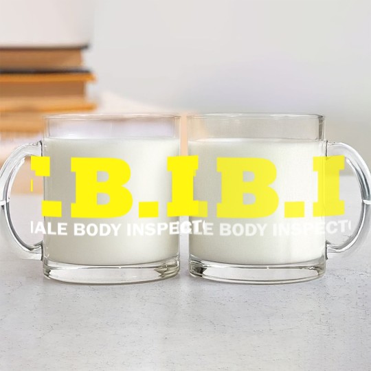 Discover Female Body Inspector Glass Mugs FBI boys costume carnival logo