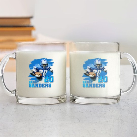 Discover Barry Sanders Glass Mugs Glass Mugs