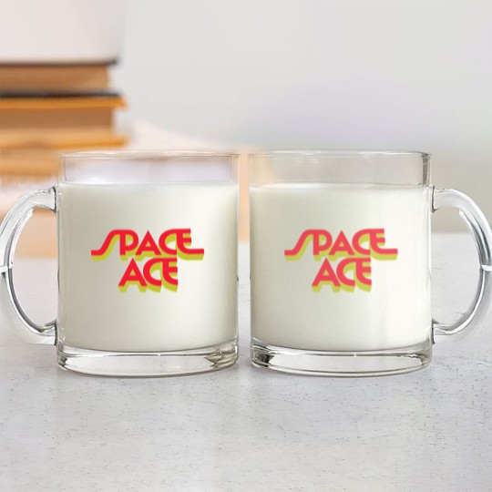 Discover Space Ace Glass Mugs