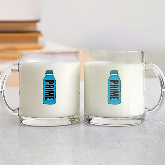 Discover KSI and Logan Paul Prime Hydration Drink blue raspberry Active Glass Mugs