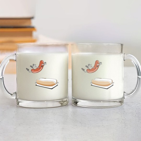 Discover Happy Hot Dog Glass Mugs - Power Rangers Essential Glass Mugs