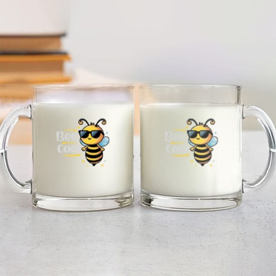 Discover Bee Bee Cool  Bee Glass Mugs
